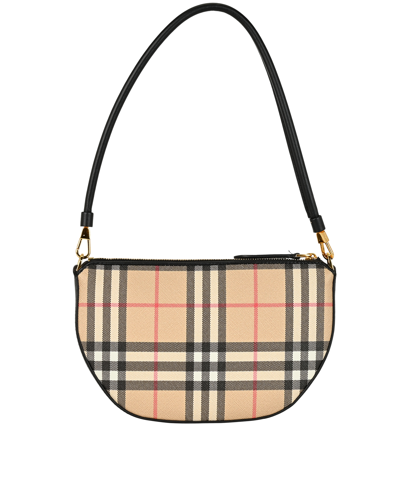 Olympia Pouch, &pound;395, Handbags, Beige, Canvas, Back view